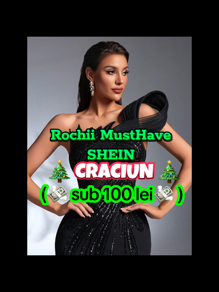 Fetelor, nu vă luați ținuta de Crăciun și Revelion până nu vedeți asta! ✨ Am găsit cele mai frumoase rochii pentru sărbători — iar faza tare e că le poți lua acum cu PESTE 60% reducere și TRANSPORT GRATUIT, doar dacă îți faci cont nou pe Shein. Tot ce trebuie să faci: stergi aplicatia Shein daca o ai deja, o descarci din nou, îți creezi cont nou(adresa mail si nr tel nou) și în bara de căutare scrii codul UAGJ7. Atât! Eu deja mi-am pus în coș câteva variante superbe pentru Crăciun și Revelion — efectiv arată mult mai scump decât sunt. ✨ Dacă vrei să arăți wow fără să cheltui mult, profită cât încă e promoția! 💃❤️ #sheinromania #sheinhaul #rochiefemei #musthave #revelion2026 