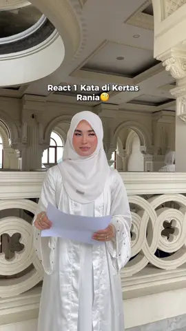1 kata untuk Rania?👀💗