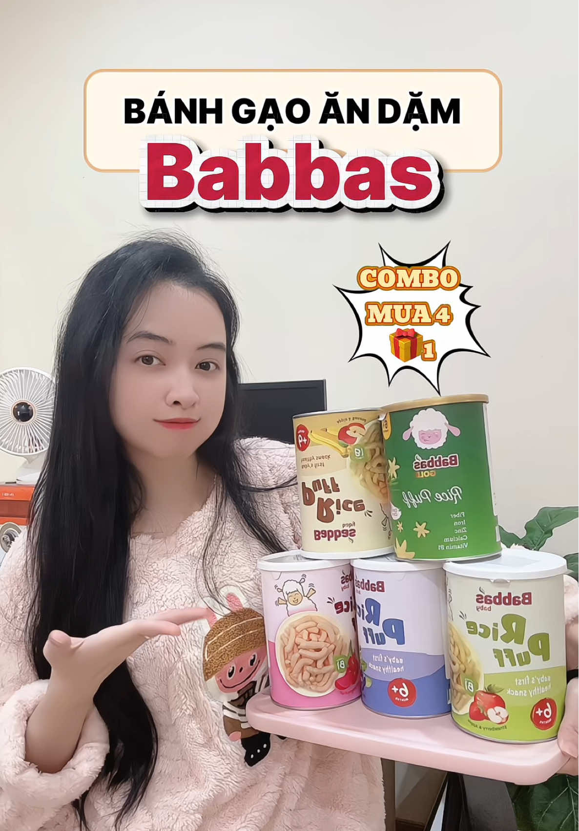 Bánh gạo ăn dặm ngon bổ rẻ gọi tên Babbas các mom ơi #banhgaoandam #banhandam #andam #banhandamchobe #banhgao