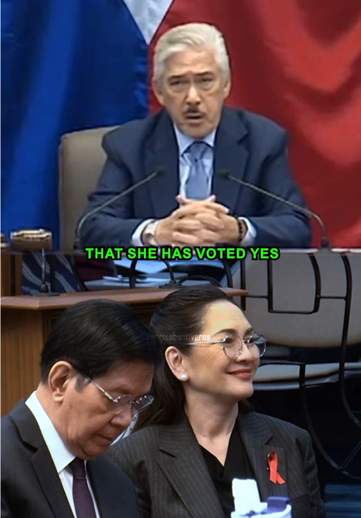 Bumoto tayo ng YES sa 2026 General Appropriations Bill dito sa Senado 👍🏼  Thanks so much to Senate President Vicente Tito Sotto sa commitment na magkakaroon ng live streaming ang Bicam at walang mangyayaring “small bicam.” Thanks so much too to Finance Chair Senator Win Gatchalian para sa transparent na proseso ng ating budget deliberations 🙏🏼 #budgethearing #risahontiveros #bicam #fyp #trending 