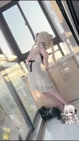 So cuteee❤️💖🤍#cosplay #cosplayer 