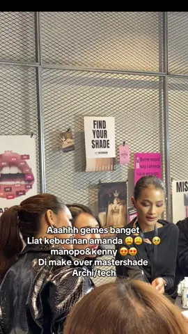 Seru banget bisa liat kebucinan amanda&kenny plus bisa ikutan event mastershade archi/tech #makeovermastershade #mastershadearchitech #mastershadehub 