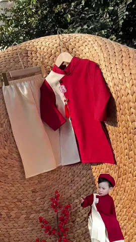 Áo dài tết xuân cho bé, áo dài cách tân cho bé #xukemshopp #xuhuong #aodai #tết  