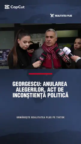 Călin Georgescu i-a pus la zid pe actualii guvernanți, despre care a declarat ca, “au compromis într-un act mizerabil de inconștiență politică ideea de democrație prin anularea alegerilor de anul trecut.” De asemenea, acesta a adăugat că justiția a fost transformată într-o armă electorală.