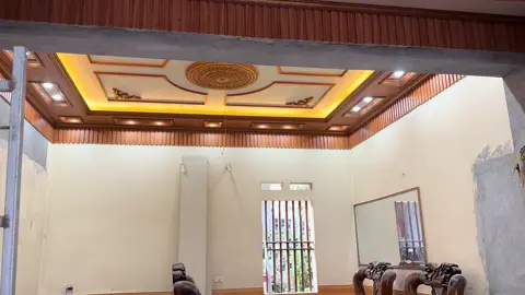 #cảitajolajinhaf  mẫu trần vân gỗ siêu hót cho anh zai tại sông  #