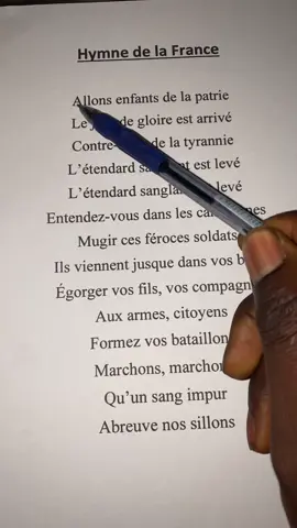 #lyric #hymne #france #videoviral #pourtoiii @Ambassade de France