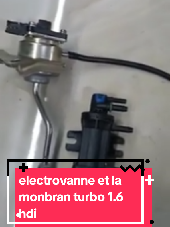 electrovanne et la monbran turbo 1.6 hdi  #turbotaxandrelax #peugeot #mecanicos #betariosalado #208 