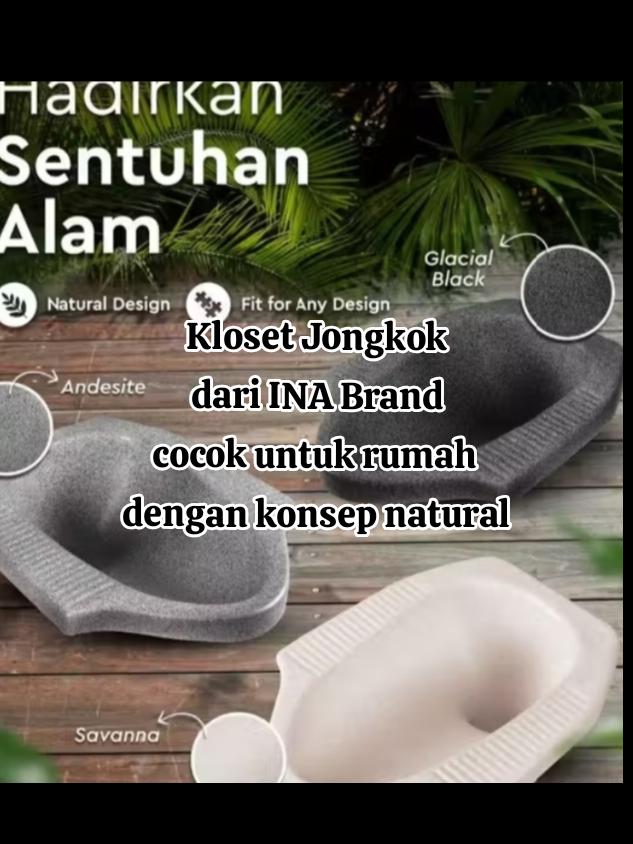 Rekomendasi kloset 300ribuan dari brand INA, buat kalian yang lagi cari kloset dengan nuansa alami natural ini pas banget sih 🥰 #rekomendasiproduk  #rumah  #sanitary 