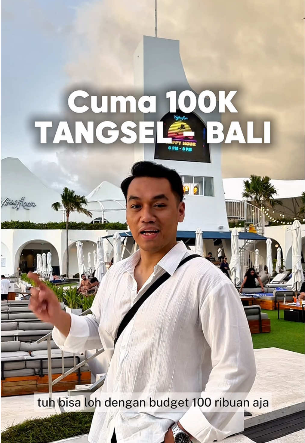 Cuma 100ribuan udah bisa ke BALI dari TANGSEL, Tonton Sampai Habis Yaa!!! 📍TANGSEL - BALI komen atau dm apa lg yg harus Farhan coba! #farhanmuhammad #tangsel #tripmurah #liburanmurah #bali 