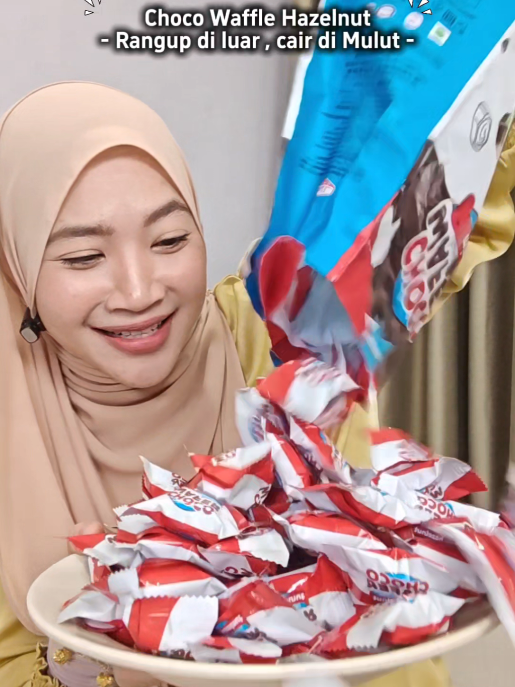 sedappp weyhhh 😱 berebut makan dgn anak2 🤣🤣 #chocowaffle #wafflechocolate #cookies #chocolate #cookiesviral 