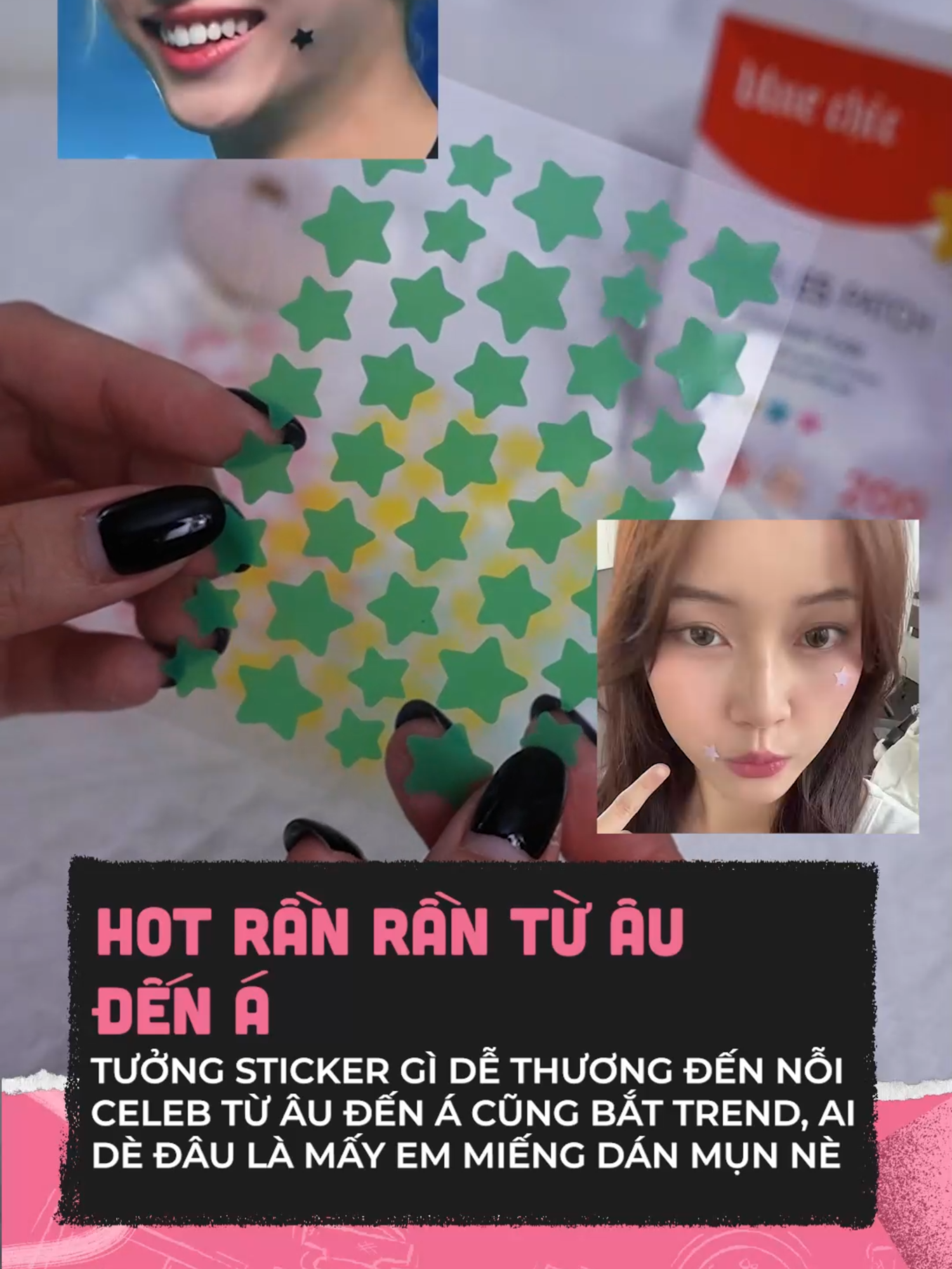 đến cả idol cũng phải xài ẻm thui í #clbeauty #clmedia #celebnetwork #BeautyTok #trending #beauty #skincare #skincareroutine #pimplepatch #miengdanmun