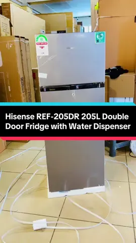 Hisense REF-205DR 205L Double Door Fridge with Water Dispenser#kenyantiktok🇰🇪 #kenyaelectronics #hisense#fridge#205Liters