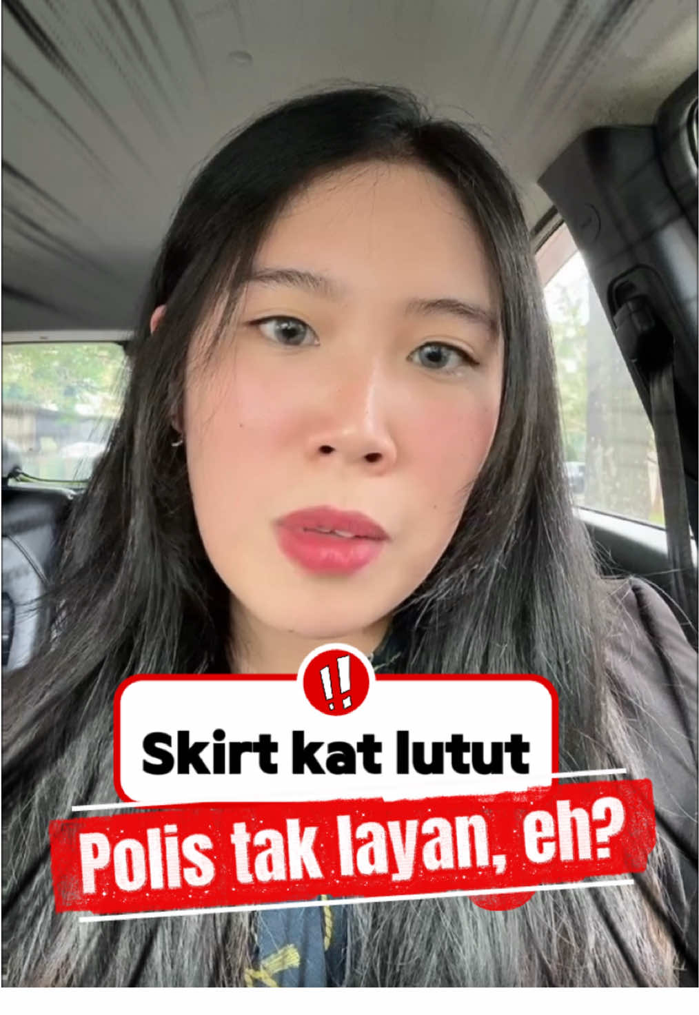Skirt kat lutut, polis tak layan eh?  There’s a mandarin/chinese response for this: SIAO AH? That’s precisely everyone’s reaction to the recent incident in Jasin, Melaka where a woman was denied access to make a report in the IPD, unless she changes her KNEE-LENGTH SKIRT!  Siao eh, so is justice only for those who wears long pants? Hmm..  #PakaiSkirt #SkirtPolis #SkirtIPDJasin #FYP #knowyourrights 