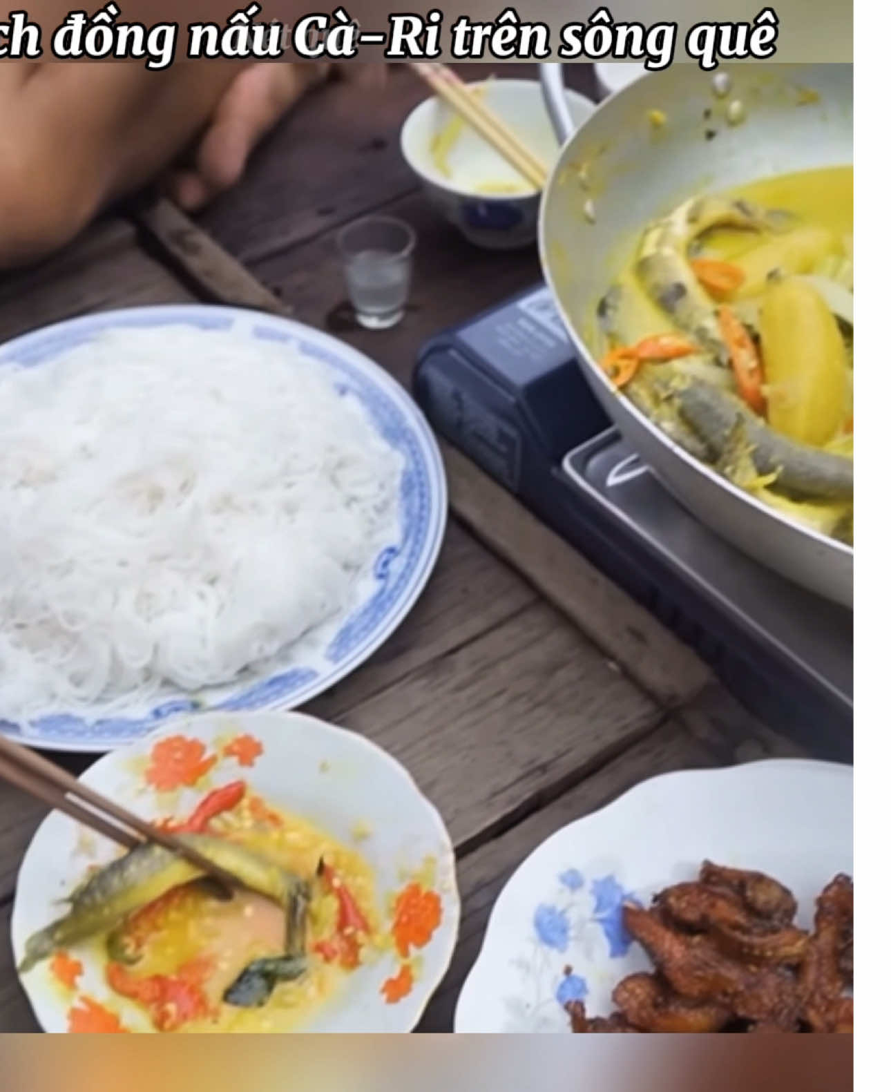 Cá Chạch nấu Cà-Ri. #netque #nauan #monandanda #amthucmientay #monanmientay 