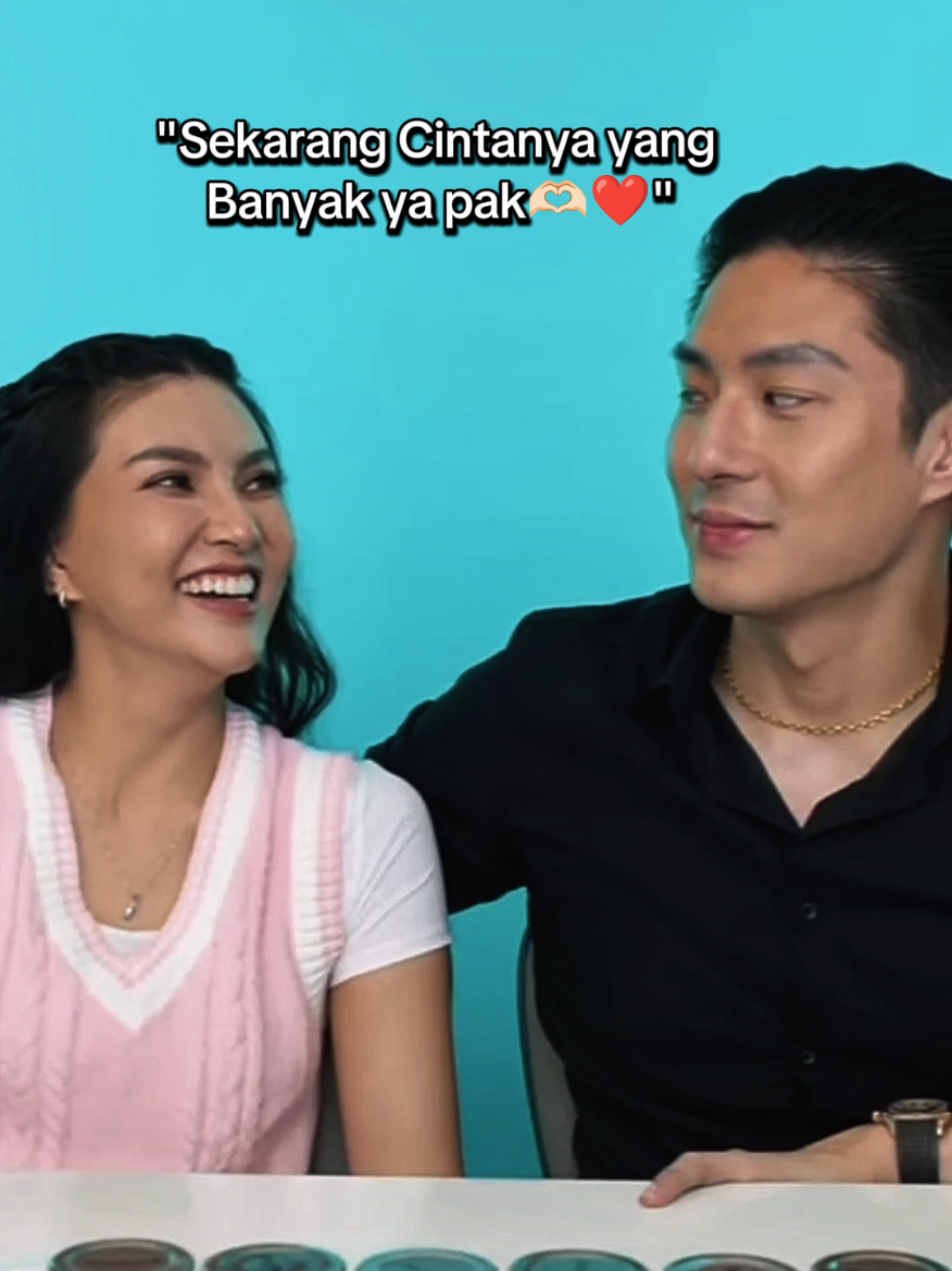 Sekarang Cinta❤️Nya yang banyak pak ya... ooh sweet bangettt Papionya Mamio😍😍 #sarwendah #giorgioantonioc #sweetcouple #sargio #kawalsampaihalal 