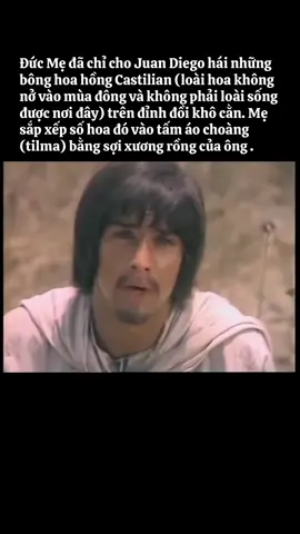 Ngày 12 tháng 12: Sau khi Giám mục yêu cầu một dấu chỉ, Đức Mẹ đã chỉ cho Juan Diego hái những bông hoa hồng Castilian (loài hoa không nở vào mùa đông và không phải loài sống được nơi đây) trên đỉnh đồi khô cằn. Mẹ sắp xếp số hoa đó vào tấm áo choàng (tilma) bằng sợi xương rồng của ông. Khi Juan Diego mở áo choàng trước mặt Giám mục, những bông hoa rơi xuống và một bức ảnh kỳ diệu của Đức Mẹ xuất hiện một cách khó hiểu trên tấm áo.  Ý nghĩa hình ảnh và các điểm kỳ diệu Tấm áo choàng với hình ảnh Đức Mẹ Guadalupe vẫn tồn tại nguyên vẹn một cách kỳ diệu hơn 500 năm qua, bất chấp thời gian và các tác động vật lý.  Một số chi tiết và ý nghĩa đặc biệt của hình ảnh: Đôi mắt: Đầu Mẹ hơi cúi xuống và đôi mắt nhìn xuống, thể hiện sự khiêm nhường. Nơ màu đen: Tượng trưng cho sự trinh tiết hoặc dấu hiệu Mẹ đang mang thai (theo văn hóa bản địa). Các ngôi sao: Phác họa chính xác vị trí các chòm sao trên bầu trời Mexico vào ngày 12 tháng 12 năm 1531. Vầng trăng dưới chân: Trong tiếng thổ dân, 