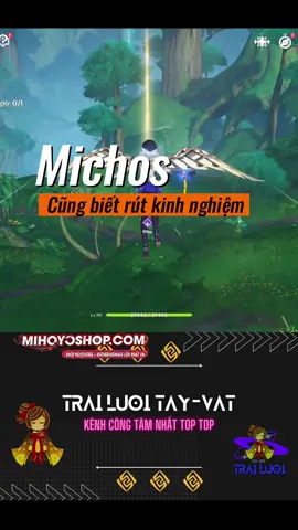 Michos cũng biết rút kinh nghiệm. #genshin #GenshinImpact #trailuoitayvat #columbina 