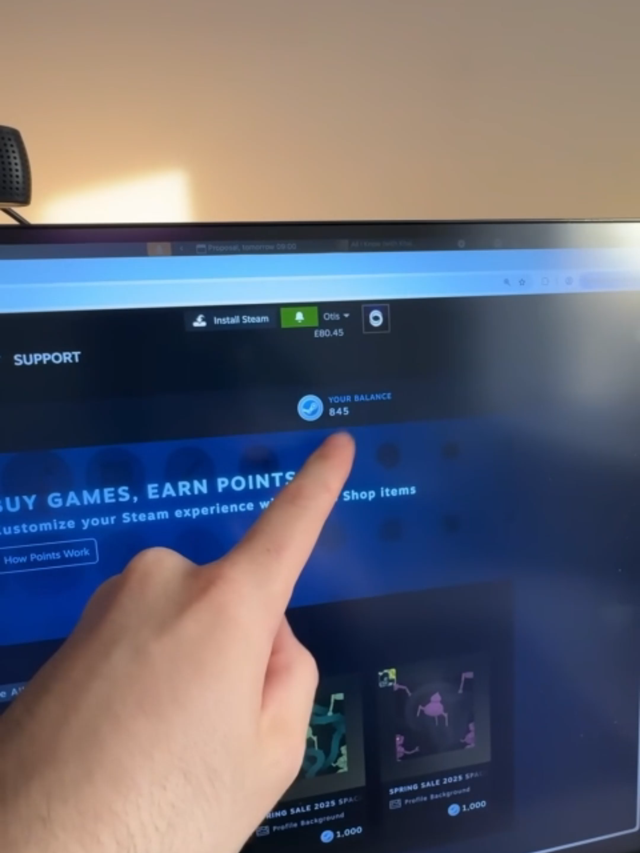 Вы можете превратить свои Steam Points (очки Steam) в средства на балансе аккаунта Steam. #скидкистим2023 #steamtools #СКИДКИСТИМ #игровойконтент #рекирекомендации #prepodsteam #актуальныескидкистим #скидкистим #игрыстим #геймеры #СКИДКИ #тикток #Road96 #STEAM #игры #скидки #реки #PEAK #ИГРЫ #pc