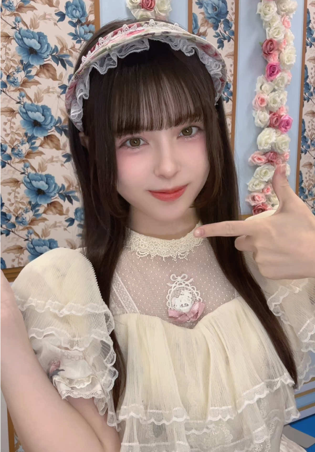 こういうお洋服がとっても好き‪‪❤︎‬ #唯美人形 #ロリータ #トルコハーフ #天使みたい #ドールフェイス 