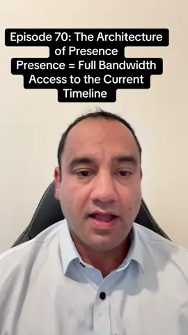 EPISODE 70 — THE ARCHITECTURE OF PRESENCE (WHY PRESENCE = FULL BANDWIDTH OCCUPANCY OF THE CURRENT TIMELINE) Most people think presence means “being mindful,” “living in the moment,” or “not being distracted.” But in Field Mechanics, presence is not about attention. Presence is your system fully occupying the timeline you are currently in. Presence is when: • your identity • your emotions • your nervous system • your awareness • your frequency • your intuition …are all synchronized in this moment. Presence is architecture — not a meditation technique. Let’s break it down: ⸻ 1️⃣ PRESENCE = FULL SYSTEM OCCUPANCY Presence means your entire architecture is here, not scattered across: • past memory • future scenarios • fears • fantasies • projections • narratives • imagined outcomes Presence is the complete retrieval of your energy back into the current timeline. This makes your signal extremely powerful. ⸻ 2️⃣ PRESENCE IS THE HIGHEST-FREQUENCY STATE When you are truly present, your frequency becomes: • clear • coherent • stable • grounded • regulated • spacious In presence, distortion drops instantly because there is no past or future to distort the signal. Presence = pure signal. ⸻ 3️⃣ PRESENCE OPENS THE INTUITION CHANNEL Intuition does not speak into chaos, noise, or mental projection. Intuition arises when you are fully here. Presence activates: • clarity • insight • inner knowing • subtle impulses • energetic sensitivity • accurate perception Presence is the gateway to higher intelligence. ⸻ 4️⃣ PRESENCE COLLAPSES TIMELINE CONFUSION Most people suffer because their energy is split across: • the timeline they fear • the timeline they desire • the timeline they regret • the timeline they imagine Presence collapses all of them, leaving only one: the timeline you are actually in. This creates peace and power simultaneously. ⸻ 5️⃣ PRESENCE IS NOT PASSIVE — IT IS ACTIVE ALIGNMENT Presence is not zoning out. Presence is not dissociation. Presence is not stillness. Presence is an active state where: • awareness is sharp • the body is calm • intuition is online • perception is clear • energy is centered Presence is power. ⸻ 6️⃣ PRESENCE IS THE FOUNDATION OF MANUAL MODE You cannot use Field Mechanics consciously unless you can hold presence long enough to: • observe • diagnose • regulate • realign • embody • act Presence is the operating system of consciousness. ⸻ **PRESENCE = FULL BANDWIDTH FULL BANDWIDTH = FULL POWER FULL POWER = CLEAN RENDERING** Presence is not a practice. Presence is your natural state once distortion dissolves. This is the architecture of presence. This is Field Mechanics. #fyp #fyppppppppppppppppppppppp #fieldmechanics #consciousness #consciousnessshift 