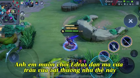 Build đồ dạn ma Edras #lienquanmobile #trangbingocphuhieu #liênquânmobile #edras 