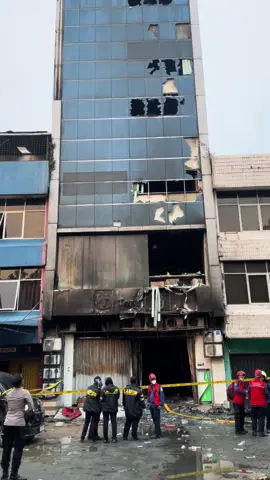 Lokasi kebakaran gedung Terra Drone di Jakarta. #kebakaran #terradrone #jakarta 