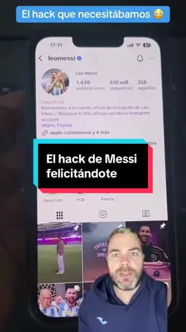🎥 via IG @ruiz.sebastian_ #hack #messi #felicitacion #verificado #niku2310 