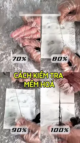 Cách kiểm tra mềm hoá bằng độ co dãn #daycattoc #huongdanlamtoc #hairstyle #hairstyle #chiasenghanhtoccoban 