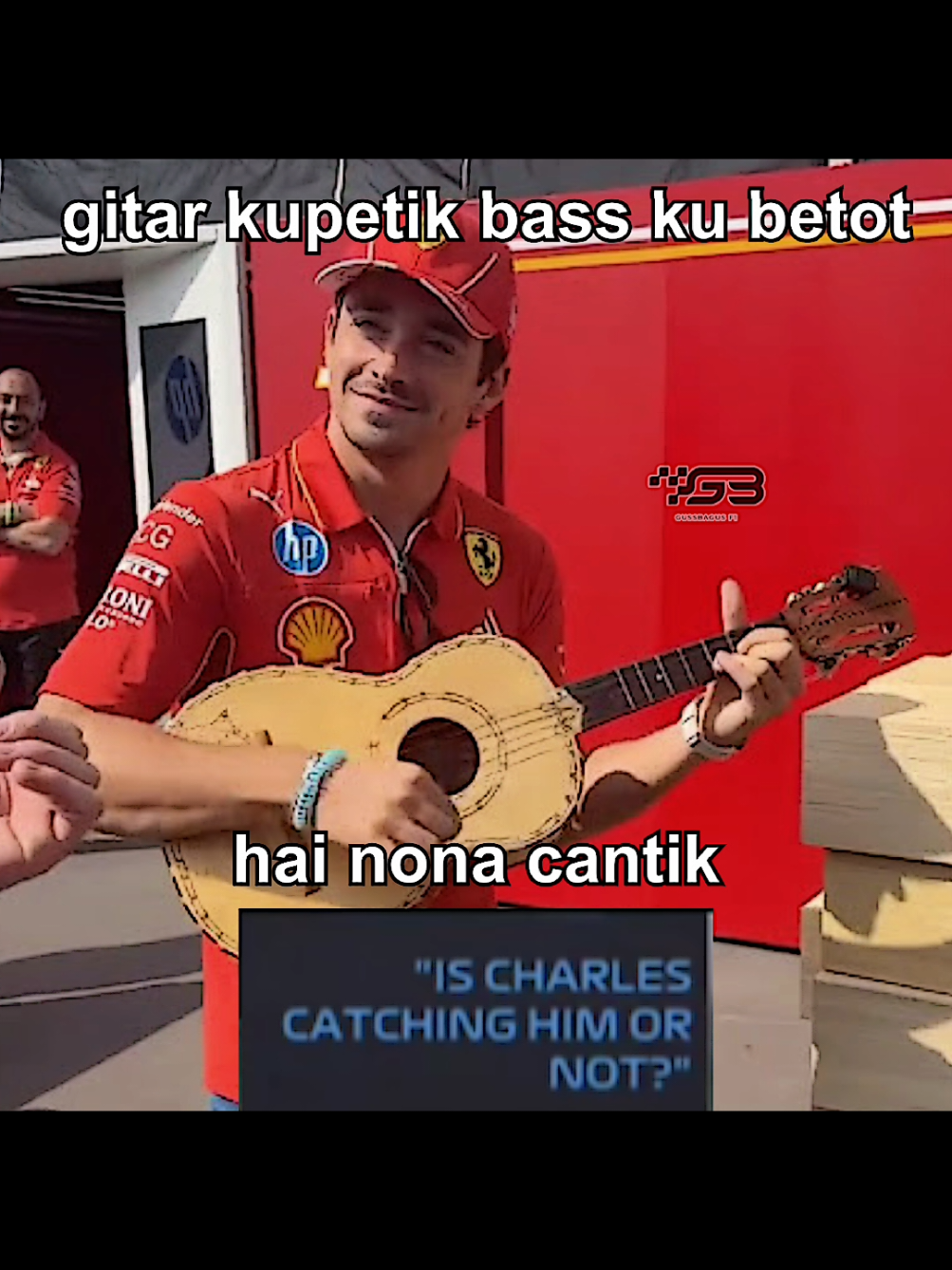 gitar kupetik😹#charlesleclerc #MaxVerstappen #abudhabigp 