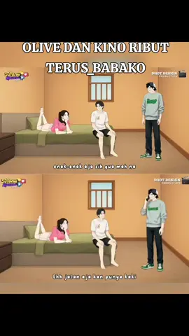 olive dan Kino ribut terus_babako #tiffany #pakbadhot #dhotdesign #fyppppppppppppppppppppppp 