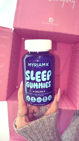 Gummies sleep myriam K sans sucre vegan halal sans gluten 