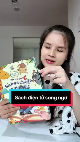 Sách điện tử giáo dục song ngữ giúp bé phát triển ngôn từ phong phú #menanonireview #sachdientusongngu 