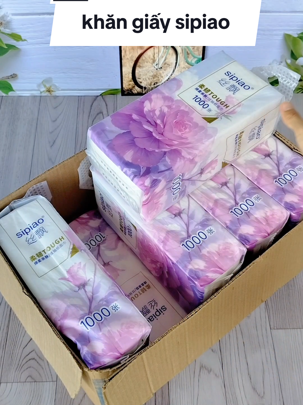 Hôm nay 1 thùng 10 bịch khăn giấy sipiao mà có giá rẻ quá rồi #nhadaily90 #khangiay #khangiaysipiao #sipiao #xuhuong @Nha Daily @Nha Daily 