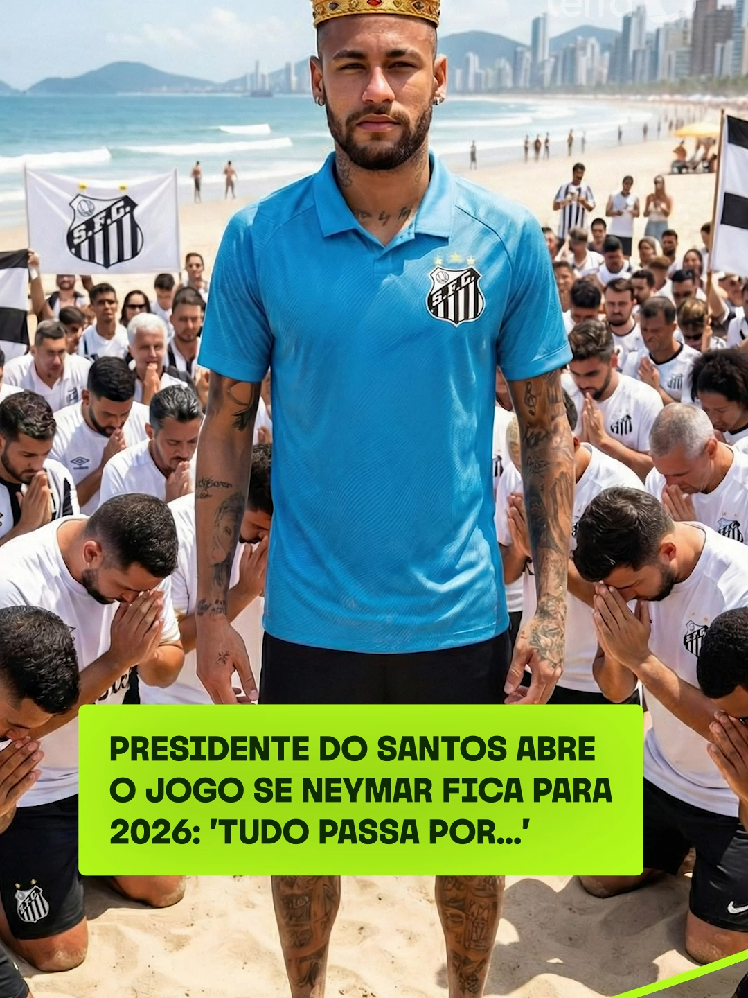 VAI TER NEYMAR NO SANTOS EM 2026? O presidente do clube alvinegro, Marcelo Teixeira, afirmou no prêmio Bola de Prata ESPN que já há negociações em curso com o craque para mais um ano na Vila Belmiro, mas depende de alguns fatores pontuais. E qual é a postura dele? Quer ficar ou não? #terraesportes #neymar #santos #prêmioboladeprata #boladeprata #futebol