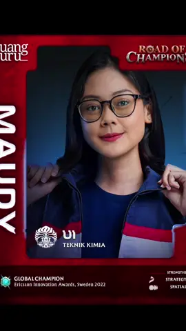 Hi, I'm Maudy from Universitas Indonesia, surprisee!  When opportunity didn’t knock, I opened the door… and guess what? I did not expect what was on the other side, so… shall we step in? 📺 Saksikan Road of Champions mulai tayang Jumat, 19 Desember 2025, jam 18.30 WIB di Youtube, Instagram, dan Tiktok Ruangguru - GRATIS! Nantikan info-info terbarunya di media sosial Ruangguru. Stay tuned! #Ruangguru #RuangguruROC #RoadofChampions #ROC @Ruangguru - Official @Clash of Champions Season 2 
