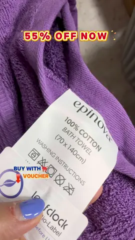 Epitex Epinova Pure Cotton Bat#createtowin #tiktokmademebuyit #tiktokshopsg #sgaffiliates #bathtowel 