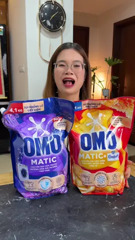 Combo 2 túi nước giặt Omo #kimthanhday #nuocgiat #nuocgiatomo #xuhuong 