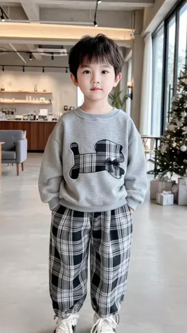 Bộ nỉ thi đông cho bé đẹp quá các mom ơi #thoitrangtreem #thoitrangchobe #bonibetrai #bonibegai #bonichobe 