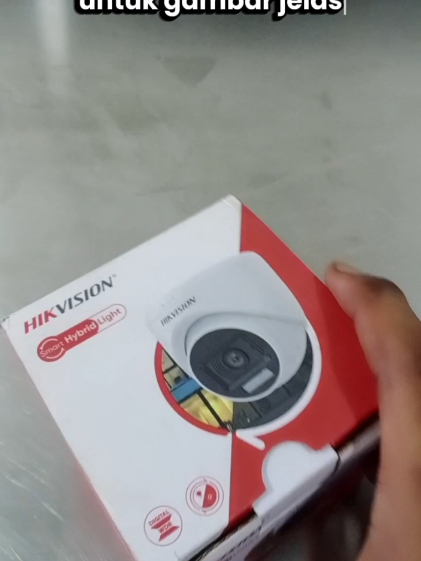 Hikvision Smart Hybrid Light #cctv #cctvkamera #cctvmurah #kamera #tiktok1212megasale 
