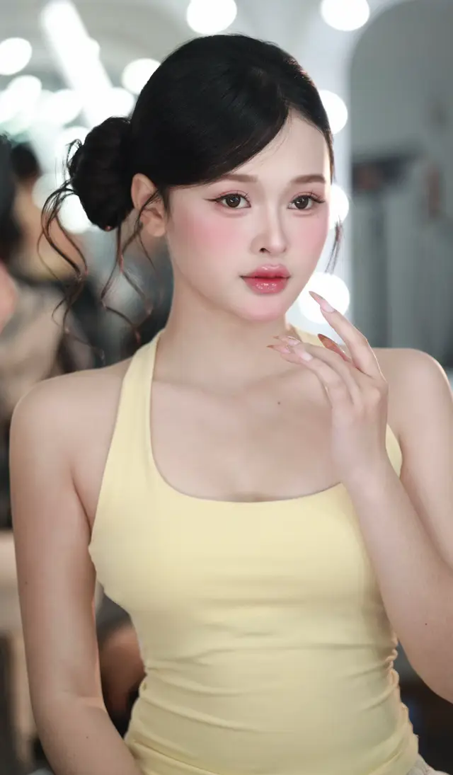 book makeup chụp tết thoaiii🤤🤤