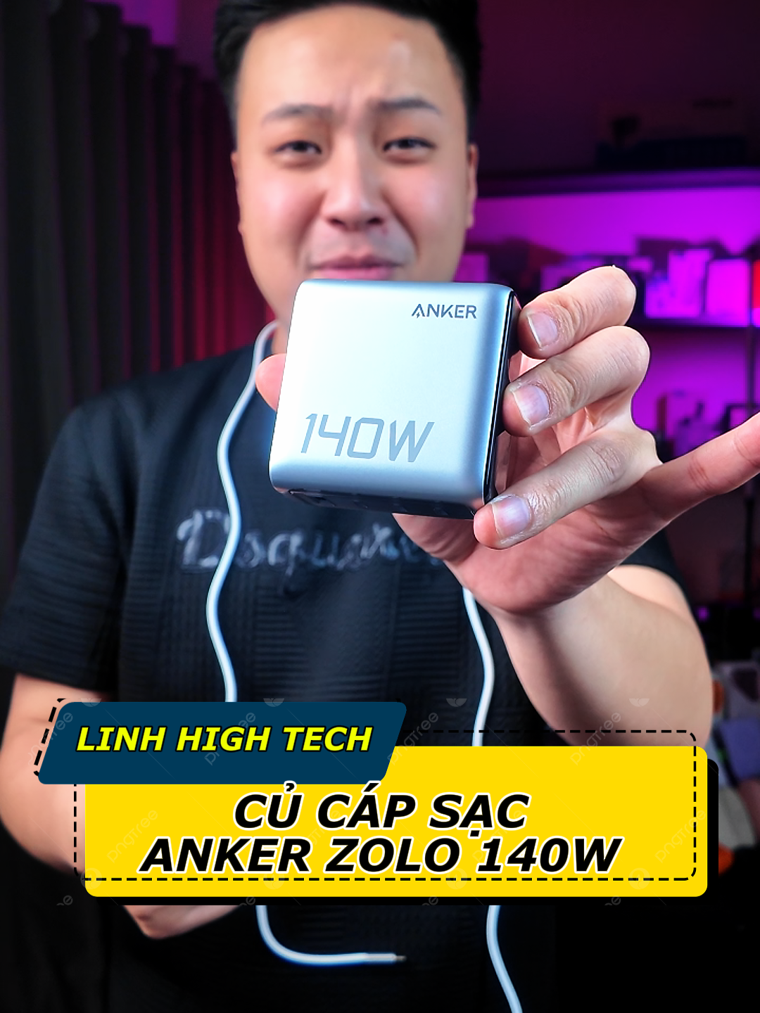 COMBO CỦ CÁP SẠC ANKER ZOLO 140W #ANKER #CUCAPSAC
