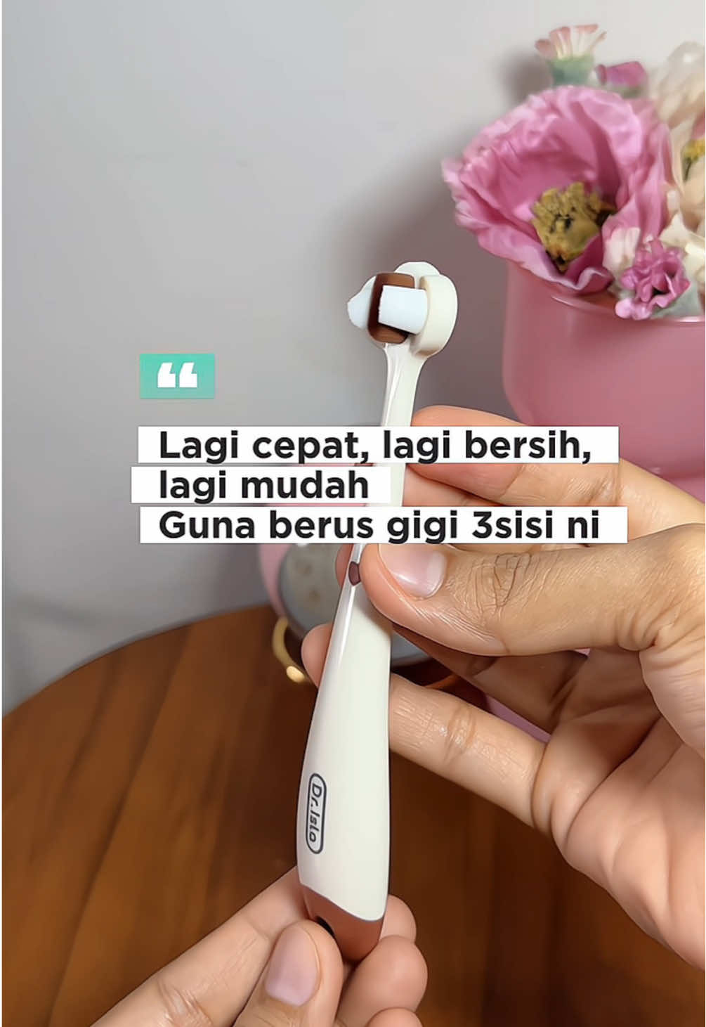 Berus 3 sisi ni bersih 3x ganda lebih cepat. Parents mesti cuba!  #toothbrush #berusgigibayi #berusgigikanakkanak #berusgigidrisla #drisla 