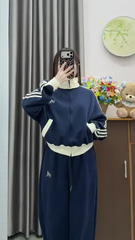 Bộ nỉ thể thao nữ #boni #bothethao #thoitrangnu #xuhuong #fyp 