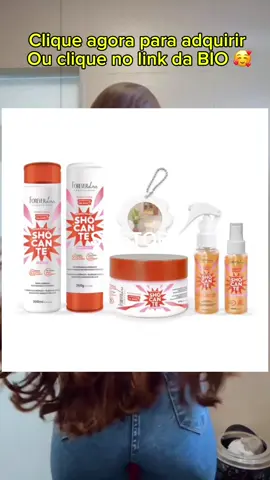 ✨💆‍♀️ O segredo para um cabelo macio, hidratado e brilhoso está aqui! O Kit Completo Hidratação SHÔcante Forever Liss chegou pra transformar seu cabelo desde o primeiro uso! 😍🔥 Com uma fórmula poderosa que nutre profundamente, reduz o frizz e devolve o brilho que você sempre quis, esse kit é perfeito para recuperar fios ressecados e sem vida. E o melhor: acompanha brinde especial! 🎁✨ 🌟 Por que você vai amar: ✔️ Hidratação intensa ✔️ Brilho instantâneo ✔️ Cheiro maravilhoso ✔️ Resultado de salão em casa ✔️ Kit supercompleto 🔥 Estoque limitado — quem garante primeiro leva! ➡️ Acesse AGORA o link da bio e garanta o seu! 🛒💨 #beleza #skincare #mulher #cuidado #moda 