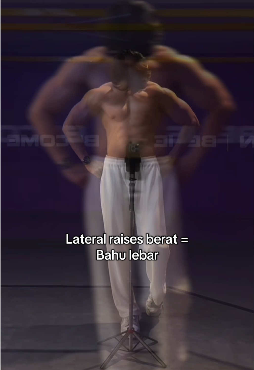 Baru di 22 kilo, doakan minggu depan bisa 25 🙏🏻  #gym #gymindonesia #lateralraise #shoulder 