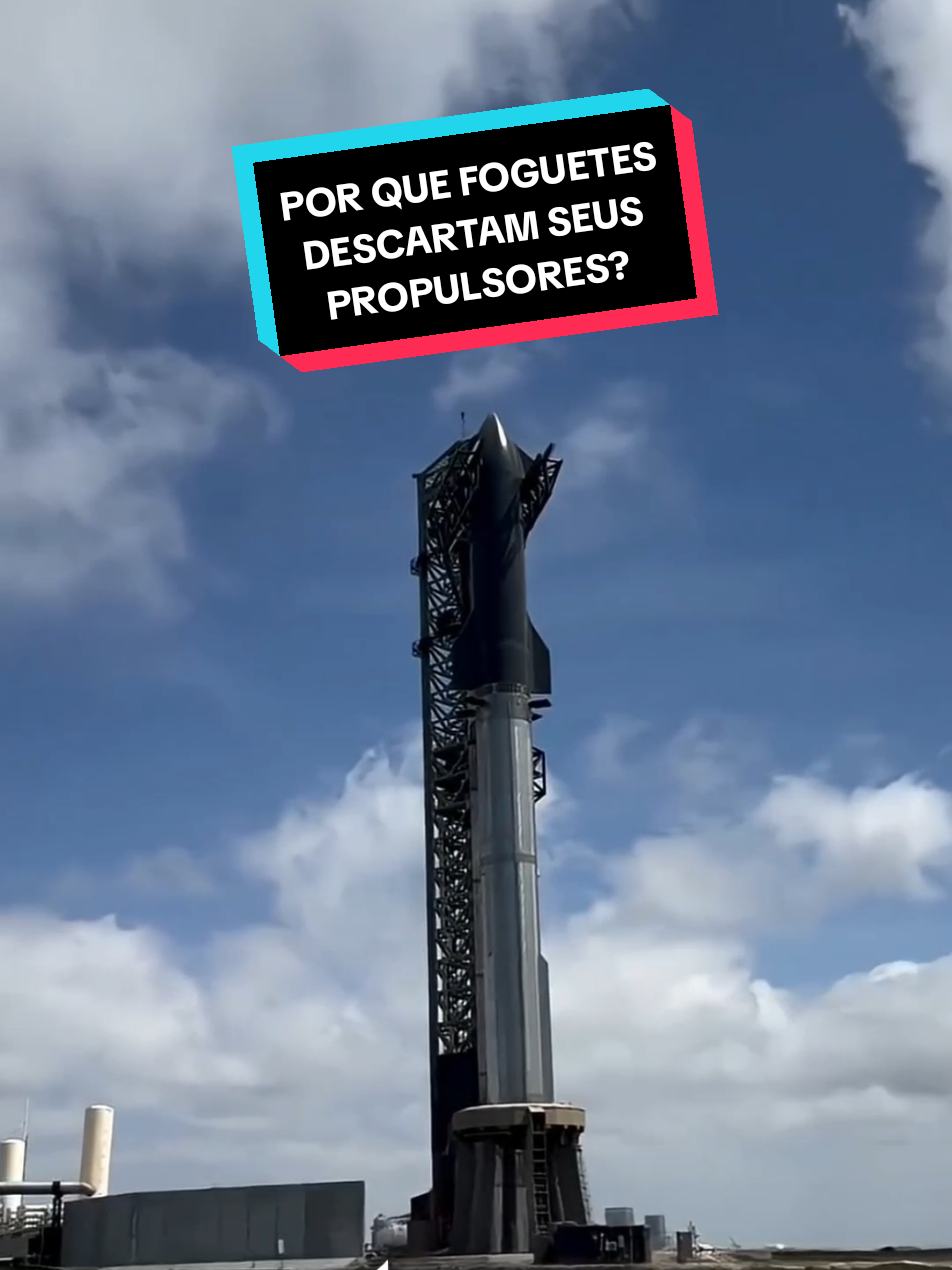 Por que foguetes descartam seus propulsores? #curiosidades #curioso #trabalho #tecnologia #vaiprofycaramba 