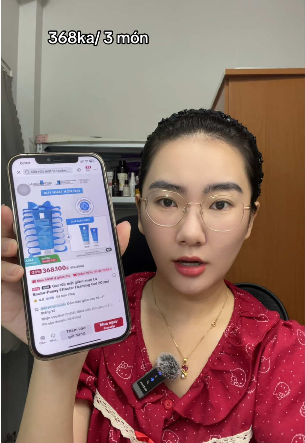 #TikTokShop1212 #SaleVuiChotNam #TikTokShopFunFest #suaruamat #larocheposayvn 