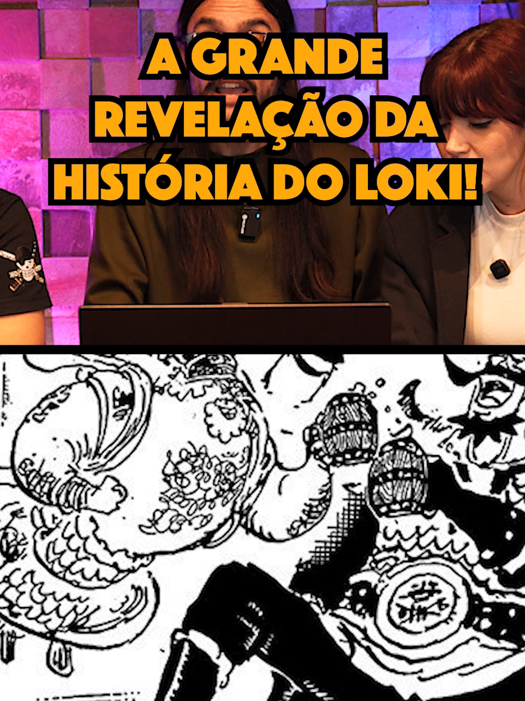 O amigo secreto do Loki! #onepiece #anime #react