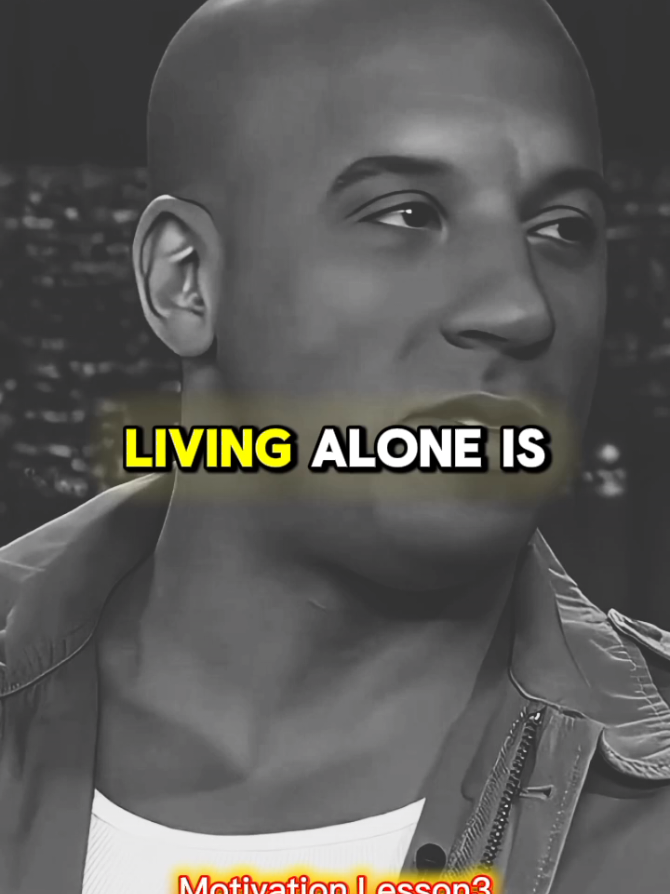 Living Alone Is #motivationalvideo #success #dailymotivation #vindieselmotivation #vindiesel 