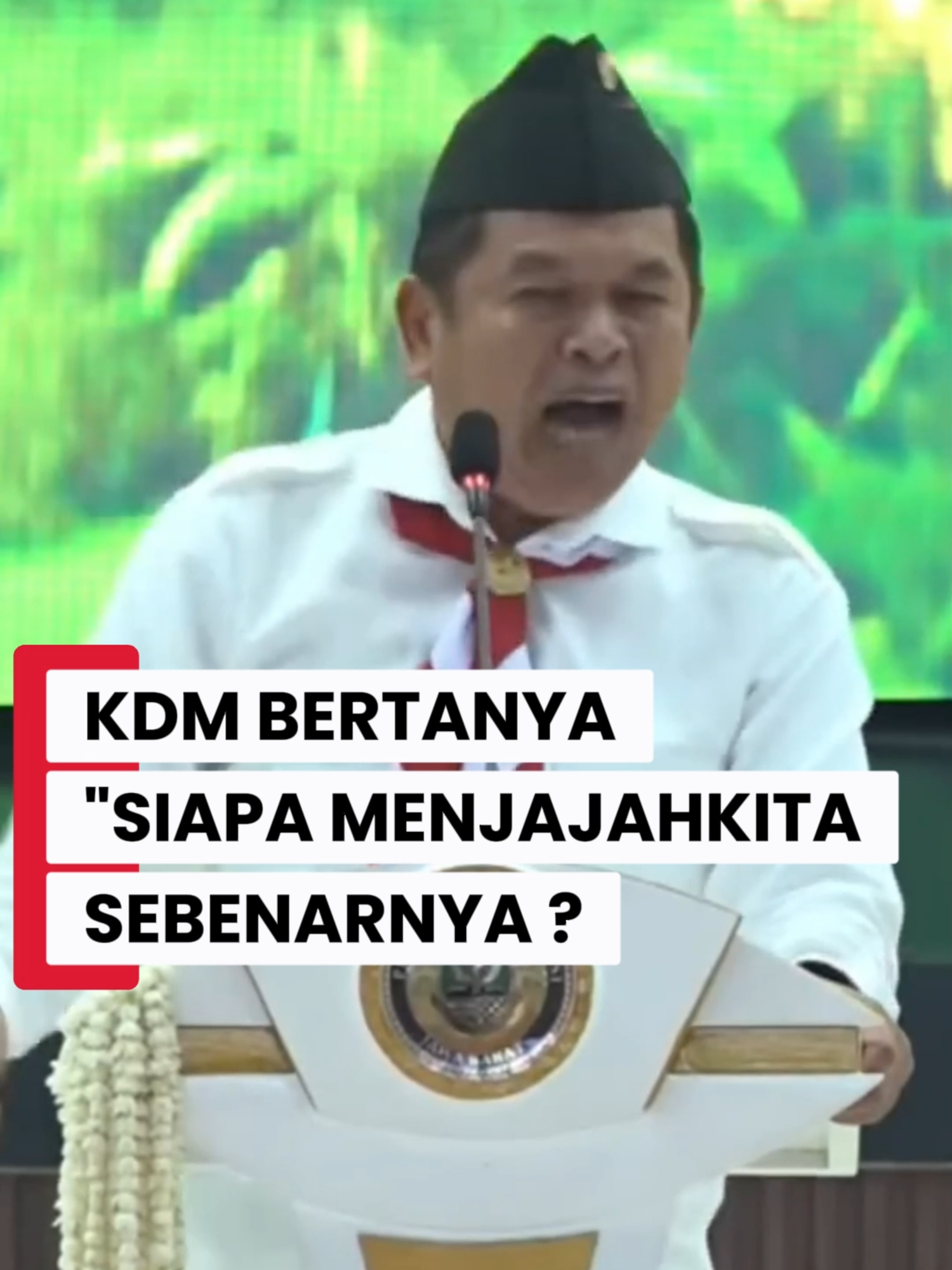 KDM BERTANYA SIAPA YANG MENJAJAH INDONESIA SEBENAR #wargajagawarga #najwasihab #acehviral #banjir2025 #infobmkghariini #fyppppppppppppppppppppppp #bencana alam sumbar #infolhokseumawe #jasadrone #bmkgupdate #robbydrone #capcut #sumaterabarat #bencanaalam #Sumatera #kangdedimulyadi #dedimulyadi #mualem #tiktok #matanajwa #KDM #kangdedimulyadi #dedimulyadi #bapakaing  #deforestation #deforestasi